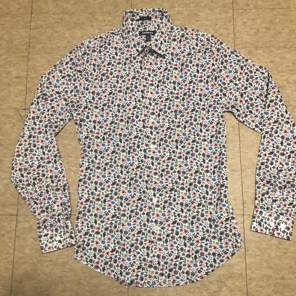 Express 8 button down shirts bundle